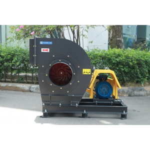 Ventilateur centrifuge à entraînement par courroie pour l'extraction de poussières industrielles CPL-3-4I, protection du moteur, contrôle de vitesse flexible - Product Image 1