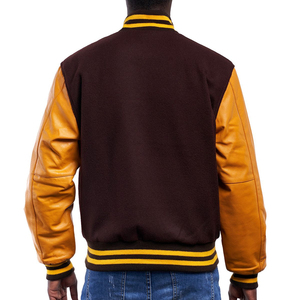 Professional Custom Design Men's <b>Winter</b> Varsity <b>Jacket</b> Stand Collar Front Logo Eco-Friendly Windproof <b>Waterproof</b> Breathable Thin - Product Image 2