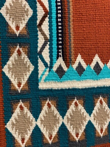 New Zealand Wool Western Riding Pad Handmade Horse Saddle Blanket for Cowboy Tack Ranch Trail Horse Shows and <b>Equestrian</b> Sports - Product Image 2