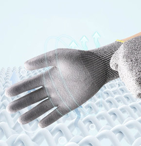 Guantes de Trabajo Resistentes con Logotipo OEM, Palma de Doble Capa de Gamuza y Cuero PU, Impermeables y Antideslizantes, Talla XL - Product Image 3