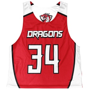 Camisetas de Lacrosse Personalizadas para Hombre, Reversibles, de Secado Rápido, con Logotipo del Equipo Personalizado, Camisetas de Lacrosse para Entrenamiento - Product Image 1
