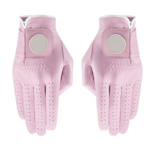 Guantes de Golf de Piel de Cabra Rosa, Transpirables, con Cierre de Tirón, para Hombre, Deportivos, DARIB IMPEX, Embalaje Especial - Product Image 6