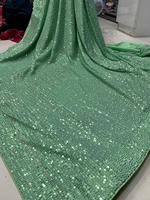 Sari Tradicional Indio Moderno de Georgette con Lentejuelas, Bordado Exquisito, Secado Rápido, Protección Solar, para Todas las Estaciones, para Bodas