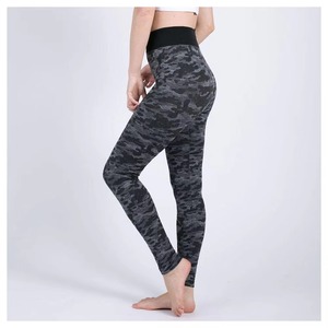 Leggings de Yoga y Fitness para Mujer, Cintura Alta, Diseño Simple con Efecto Push-Up, Largo hasta el Tobillo, Secado Rápido, Transpirables, Elásticos en Cuatro Direcciones, Spandex/Nailon - Product Image 2