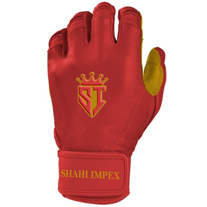 Gants de frappe Shahi Impex rouges en microfibre, durables, pour l'entraînement, unisexes, pour adultes, ambidextres, fermeture auto-agrippante - Product Image 4