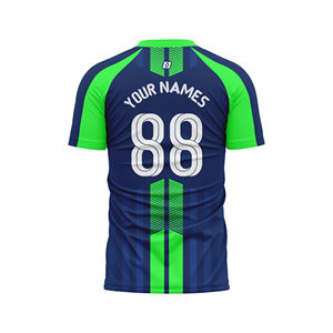 T-shirt unisexe léger et confortable en Spandex/Polyester à séchage rapide, extensible dans quatre directions, idéal pour le football, la course et tous les sports - Product Image 2