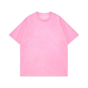 <b>Tshirts</b> for Men Oversize Crewneck Short Sleeve Drop Shoulder Loose Comfy Workout Casual Eco-Friendly Knitted Breathable Solid - Product Image 5