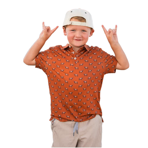 Camisas Polo Casuales para Bebés y Niños, Manga Corta, Spandex/Poliéster, Transpirables, Ecológicas, Venta al Por Mayor de Fábrica - Product Image 1