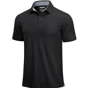Camisas de Lujo para Hombre, de Algodón, Tallas Grandes Disponibles, de Alta Calidad, Bordadas, de Secado Rápido, Manga Corta, Diseño Liso, Venta al Por Mayor - Product Image 3