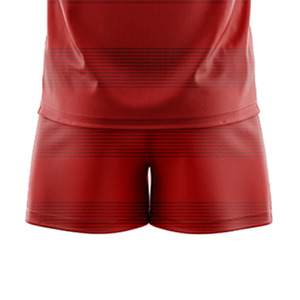 ชุดยูนิฟอร์มรักบี้ผ้าโพลีเอสเตอร์ 100% สำหรับผู้ชาย ผู้หญิง และเด็ก ขายส่งแบบใหม่ เย็บติดลายแบบ Sublimated สำหรับผู้ชาย - Product Image 4