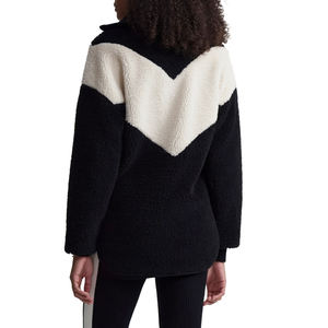 Veste polaire zippée chaude pour femme, style sherpa, confortable, moelleuse, avec capuche, douce, décontractée, pour l'extérieur, tendance, coupe oversize - Product Image 2