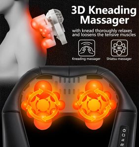 Portable Heated Massager Electric Massage Shawl Body Massage Device for Home Use - Product Image 2