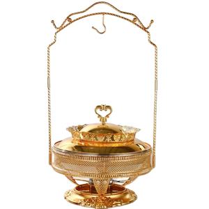 ภาชนะเก็บอาหารร้อนแบบพรีเมียมหรูหราพร้อมฝาปิดสวยงาม สำหรับเสิร์ฟอาหารที่บ้าน บุฟเฟ่ต์ และงานเฉลิมฉลอง - Product Image 1