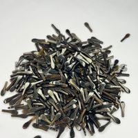 Montures de lunettes modernes en corne de buffle naturelle marron moyen, faites à la main, durables et de haute qualité NHE Overseas
