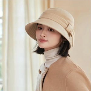 Basic and Neat <b>Bucket</b> <b>Hat</b> <b>for</b> Daily Wear <b>for</b> Middle-Aged <b>Women</b> - Product Image 1