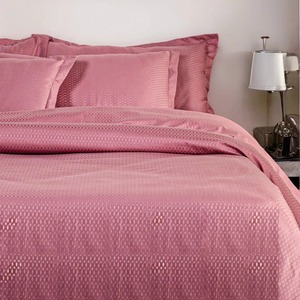 Elegant <b>Blush</b> <b>Pink</b> Bedsheet <b>Set</b> With Soft Cozy Texture Premium Chic <b>Bedding</b> For Stylish Modern Bedroom Decor - Product Image 3