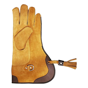 2026 Wholesale Price Breathable Professional Falconry <b>Gloves</b> Waterproof Best Quality Falconry Leather <b>Gloves</b> - Product Image 5