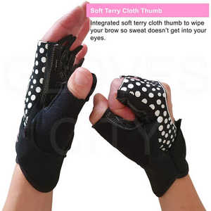 High Quality Heavy Duty Fitness Workout Gym Gloves Professional Anti <b>Slip</b> Grip Weight Lifting Gloves for Hand Protection - Product Image 6