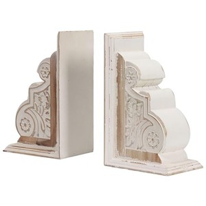 Handcrafted Mango Wood Vintage <b>Bookend</b> Pair - Wholesale from India - Product Image 3