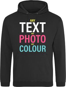 Sudadera con Capucha Unisex ATELIER SPORTS con Gráfico Divertido de Cabina Telefónica Pública, Sudadera Estampada Informal de Estilo Urbano, 100% Algodón - Product Image 3