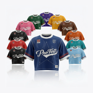 Camiseta de Hombre al por Mayor, 100% Algodón, Bordado Personalizado con Logotipo, Diseño Transpirable, Estilo Hip Hop, Holgada, Corta, en Oferta - Product Image 1