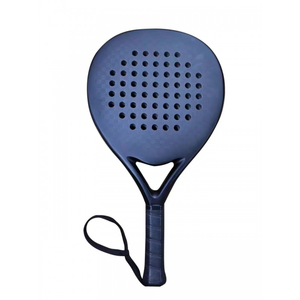 Raquette de paddle en fibre de carbone 12K noire imprimée, raquette de paddle personnalisée pour le beach tennis avec noyau en EVA - Product Image 1