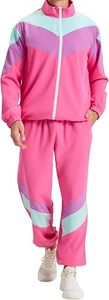 Vêtements personnalisés de haute qualité, veste en velours zippée et pantalon en velours, ensemble de jogging décontracté surdimensionné, survêtement en velours - Product Image 4