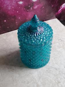 Boîte à bijoux décorative en résine florale faite à la main, petite boîte à bijoux en résine personnalisée pour la décoration de la maison - Product Image 3