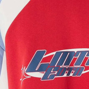 ชุดวอร์มมีฮู้ดสีแดงแบบยูนิเซ็กซ์ แขนยาว ทรงหลวม สวมใส่สบาย เสื้อและกางเกงขายาว ชุดลำลองสำหรับฤดูใบไม้ร่วง - Product Image 5