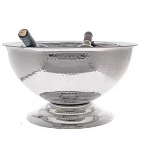Bol à vin en cuivre martelé, grand seau à glace pour champagne, refroidisseur de boissons en métal pour bar, hôtel, fête, mariage, décoration - Product Image 5