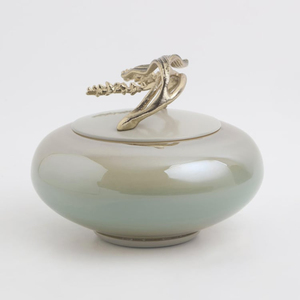 Cuencos de lujo para servir alimentos, de metal resistente, chapados en oro, con diseño de grano, de aspecto atractivo, hechos de vidrio, de gran venta, de la India. - Product Image 5