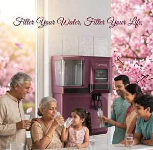 Sistema Purificador de Agua GENIUS MAROON con Tecnología RO, UV, UF, Cobre, Zinc, Alcalina, TDS, Purificador de Agua 100% de Plástico de Grado Alimenticio - Product Image 4