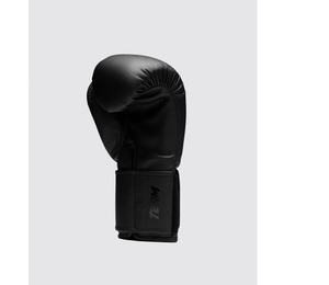 Guantes de Boxeo MMA Black Fly Superloop Pro X2, Cuero Vacuno Auténtico, Dedos Completos, Antideslizantes, Ligeros, Transpirables, Cierre de Gancho y Bucle - Product Image 3