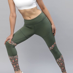 Leggings de yoga à taille élastique, vente chaude, leggings de yoga pour femmes de haute qualité, écologiques et personnalisés - Product Image 3
