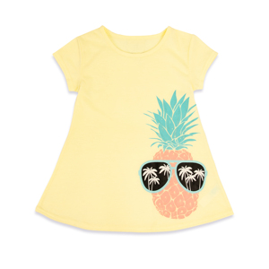 Pijamas para Niñas Personalizables al por Mayor, Estampadas, 100% Poliéster, Servicio OEM, Certificación OEKO-TEX, Ropa de Dormir Transpirable para Niños de Primavera - Product Image 2