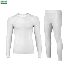 Winter Base Layer Set Compression Top And Tight <b>Pants</b> Sportswear For Jogging Bodybuilding Weightlifting Fitness Gear - Product Image 1