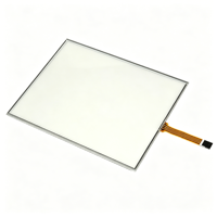 Écran tactile résistif 5 fils 7 10.1 10.4 12.1 15 17 19 21.5 pouces, panneau tactile transparent pour moniteur