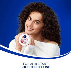 Soft Moisturizer <b>Cream</b> Pomegranate For <b>Face</b> Body Hands 100 Ml All Skin Types Day Use Soft Light Moisturizer <b>Cream</b> Peppy Po - Product Image 6