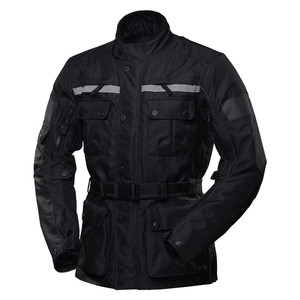 Veste de protection de niveau CE avec protection contre les chocs, veste de motard résistante aux abrasions, veste de moto pour homme en Cordura. - Product Image 6
