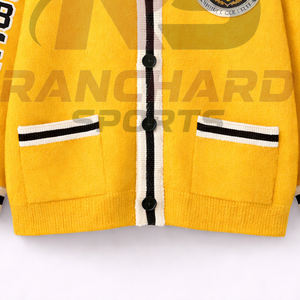 Suéter Cárdigan Universitario Personalizado HBCU |   Suéter sin mangas con botones frontales |   Ropa de Calle Ecológica 100% Algodón - Product Image 3