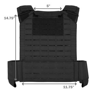 Gilet tactique multifonctionnel porte-plaques, ajustable et respirant, pour entraînement de musculation, avec logo personnalisé - Product Image 4