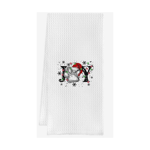 Serviette de cuisine moderne en coton pour cadeau de Noël, 45x70 cm, 300 GSM, tissu absorbant et durable, certifiée OEKO-TEX, longue durée d'utilisation - Product Image 4