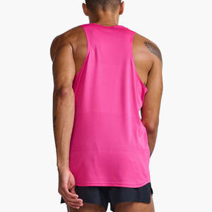 Professional Men <b>Running</b> <b>Singlet</b> Breathable Lightweight Sleeveless Quick Dry Fitness Gym Tank Top Custom Logo Sports Performance - Product Image 3