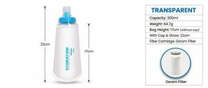 ขวดกรองน้ำพกพาสำหรับการเอาชีวิตรอดกลางแจ้ง เครื่องกรองน้ำส่วนบุคคลสำหรับการตั้งแคมป์ - Product Image 2