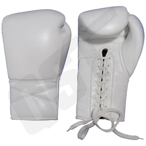 ถุงมือชกมวยสีพื้นแบบกำหนดเอง หนัง PU ระบายความชื้น สำหรับฝึกซ้อมและต่อยมวย เหมาะสำหรับทุกเพศ - Product Image 1