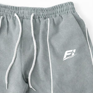 ชุดวอร์มผู้ชาย ชุดเซ็ตเสื้อแจ็คเก็ตซิปปักโลโก้ตามสั่ง ขายส่ง OEM กางเกงวอร์มสองชิ้น ชุดลำลอง ชุดกีฬา ผู้ผลิต B2B ODM - Product Image 5