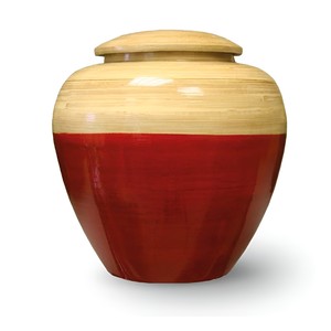 Vente d'usine : urnes funéraires en bambou tressé de haute qualité, urnes naturelles pour animaux de compagnie, urnes de crémation, vente en gros. - Product Image 1