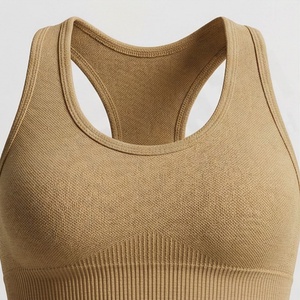 Conjunto de Yoga sin Costuras de Secado Rápido para Mujer, Sujetador Deportivo Reversible, Leggings Transpirables, Ropa Deportiva, Color Personalizado - Product Image 4