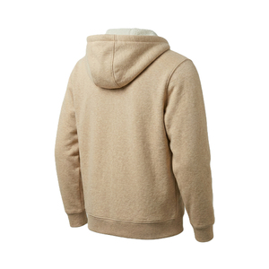 Sweat à capuche en molleton d'hiver 100 % coton de haute qualité, respirant, épais, surdimensionné, avec plusieurs poches, personnalisable avec logo - Product Image 4