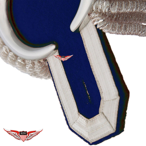 Epaulette de Hombro con Alambre Trenzado KEW, Azul, Elegante y Duradero, Accesorio para Prendas - Product Image 2